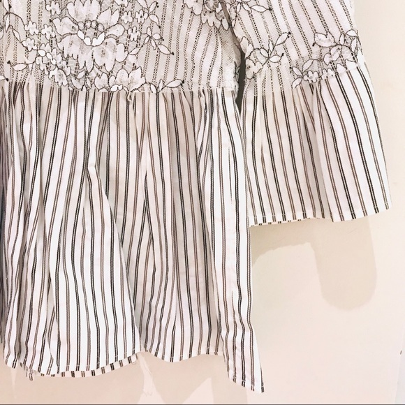 Zara Babydoll Blouse Size XS NEW - Picture 5 of 7